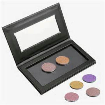 Black Box For Eyeshadow Packaging With Clear Window